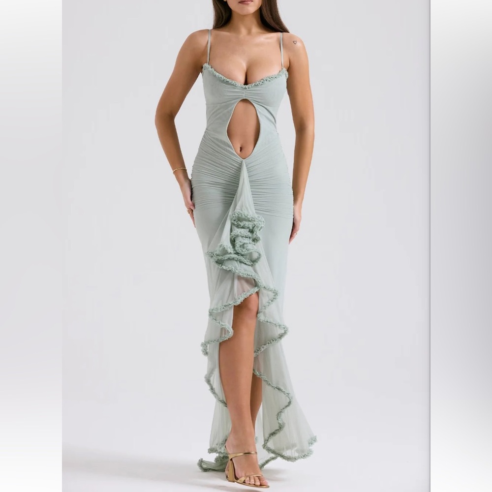 ADRIANNA DRESS SAGE